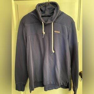 Vineyard Vines Shep shirt sweatshirt. Small. Funnel neck. Navy blue.